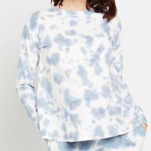 Motherhood Maternity Tie-Dyed Lightweight Sweatshirt - Picture 2 of 15